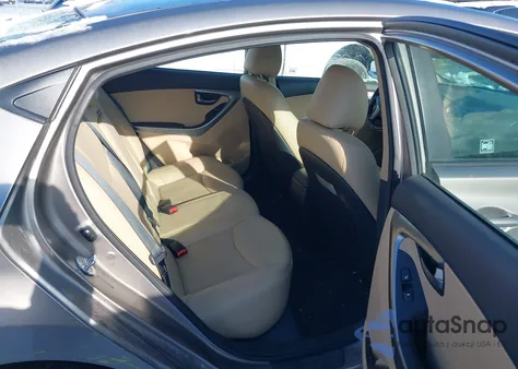 2013 Hyundai Elantra Limited z USA, uszkodzony, nr VIN 5NPDH4AE9DH205031